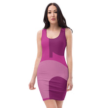 Load image into Gallery viewer, Women&#39;s Pink Pencil Dress
