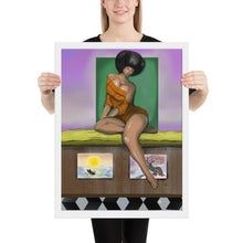 Load image into Gallery viewer, &quot;Naturally Me&quot; Framed poster
