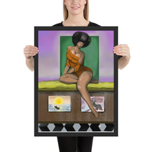 Load image into Gallery viewer, &quot;Naturally Me&quot; Framed poster
