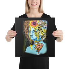 Load image into Gallery viewer, &quot;Blue Honey&quot; on Canvas
