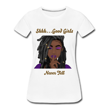 Load image into Gallery viewer, &quot;Good Girl&quot;  Women’s Premium T-Shirt - white
