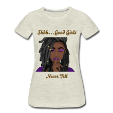 Load image into Gallery viewer, &quot;Good Girl&quot;  Women’s Premium T-Shirt - heather oatmeal
