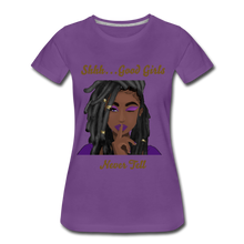 Load image into Gallery viewer, &quot;Good Girl&quot;  Women’s Premium T-Shirt - purple
