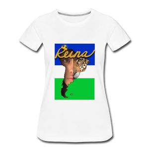 "Reina" (Queen) Women’s Premium T-Shirt - white