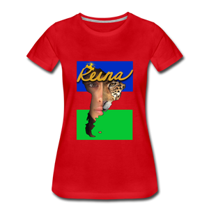 "Reina" (Queen) Women’s Premium T-Shirt - red