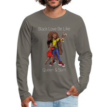 Load image into Gallery viewer, &quot;My Ride or Die&quot; Men&#39;s Premium Long Sleeve T-Shirt - asphalt gray
