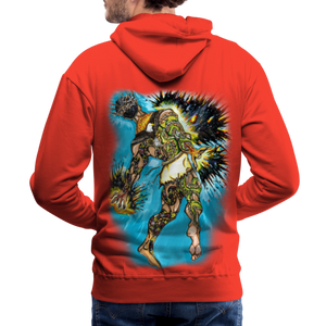 Men’s "The Universe Within" Premium Hoodie - red