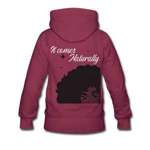 Women’s Premium Hoodie - burgundy