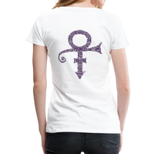 Load image into Gallery viewer, Women’s &quot;Prince&quot; Premium T-Shirt - white
