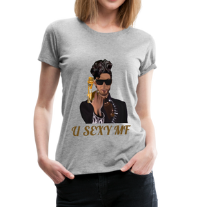 Women’s "Prince" Premium T-Shirt - heather gray