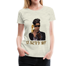 Load image into Gallery viewer, Women’s &quot;Prince&quot; Premium T-Shirt - heather oatmeal
