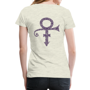 Women’s "Prince" Premium T-Shirt - heather oatmeal