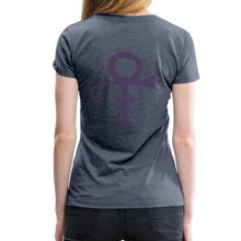 Load image into Gallery viewer, Women’s &quot;Prince&quot; Premium T-Shirt - heather blue
