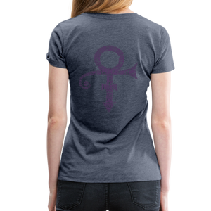 Women’s "Prince" Premium T-Shirt - heather blue