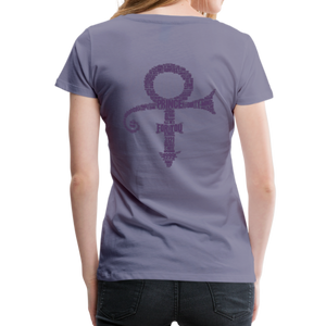 Women’s "Prince" Premium T-Shirt - washed violet