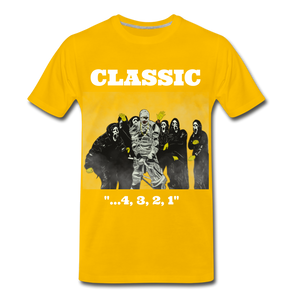 "Classic" Men's Premium T-Shirt - sun yellow