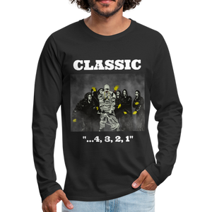 "Classic" Men's Premium Long Sleeve T-Shirt - black