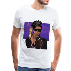 Men's "Prince" Premium T-Shirt - white