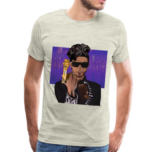 Men's "Prince" Premium T-Shirt - heather oatmeal