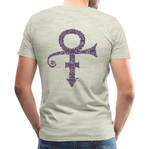 Men's "Prince" Premium T-Shirt - heather oatmeal