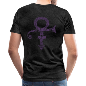 Men's "Prince" Premium T-Shirt - charcoal gray