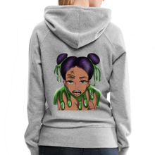 Load image into Gallery viewer, Women’s &quot;Slime Girl&quot; Premium Hoodie - heather gray
