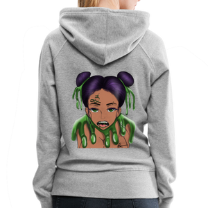 Women’s "Slime Girl" Premium Hoodie - heather gray