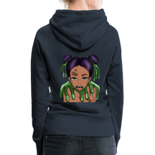 Load image into Gallery viewer, Women’s &quot;Slime Girl&quot; Premium Hoodie - navy
