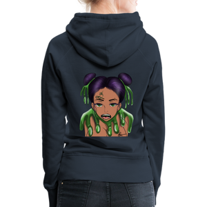 Women’s "Slime Girl" Premium Hoodie - navy