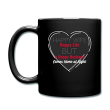 Load image into Gallery viewer, &quot;Happy Life&quot; Full Color Mug - black
