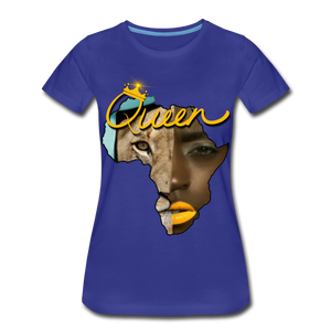 Women’s "Queen" Premium T-Shirt - royal blue