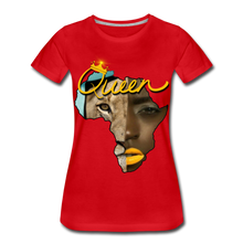 Load image into Gallery viewer, Women’s &quot;Queen&quot; Premium T-Shirt - red
