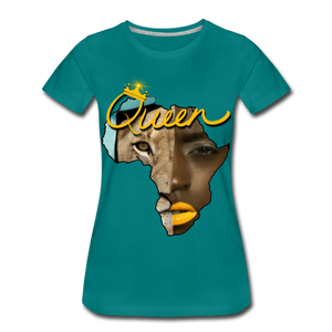 Women’s "Queen" Premium T-Shirt - teal