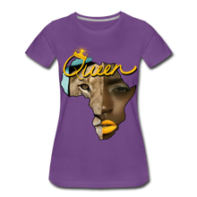 Load image into Gallery viewer, Women’s &quot;Queen&quot; Premium T-Shirt - purple
