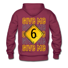 Load image into Gallery viewer, Men’s &quot;6 ft&quot; Premium Hoodie - burgundy
