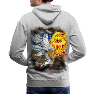 Men’s "Flash Dance" Premium Hoodie - heather gray