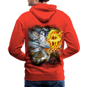 Men’s "Flash Dance" Premium Hoodie - red