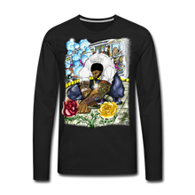 Load image into Gallery viewer, Men&#39;s &quot;Concrete Roses&quot; Premium Long Sleeve T-Shirt - black
