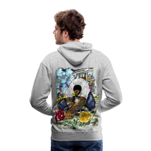 Load image into Gallery viewer, Men’s &quot;Concrete Roses&#39; Premium Hoodie - heather gray
