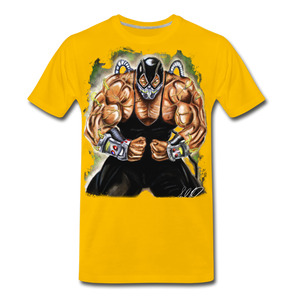 "Fear Me" Men's Premium T-Shirt - sun yellow