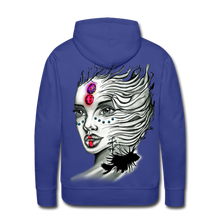 Load image into Gallery viewer, &quot;Coral Girl&quot; Men’s Premium Hoodie - royalblue
