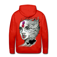 Load image into Gallery viewer, &quot;Coral Girl&quot; Men’s Premium Hoodie - red
