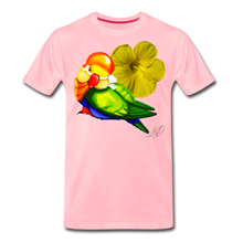 Load image into Gallery viewer, Pretty Bird Men&#39;s Premium T-Shirt - pink
