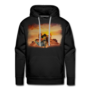 ‘Her Journey’ Men’s Premium Hoodie - black