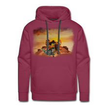 Load image into Gallery viewer, ‘Her Journey’ Men’s Premium Hoodie - burgundy
