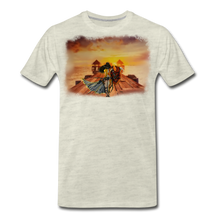 Load image into Gallery viewer, &quot;Her Journey&quot; Men&#39;s Premium T-Shirt - heather oatmeal
