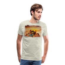 Load image into Gallery viewer, &quot;Her Journey&quot; Men&#39;s Premium T-Shirt - heather oatmeal
