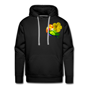 “Pretty Bird” Men’s Premium Hoodie - black