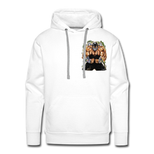 Load image into Gallery viewer, “Fear Me” Pullover Men’s Premium Hoodie - white
