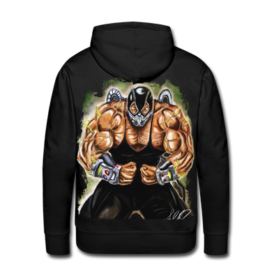 “Fear Me” Pullover Men’s Premium Hoodie - black